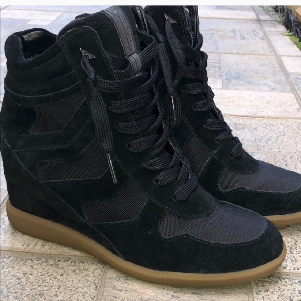 Sam Edleman suede wedge